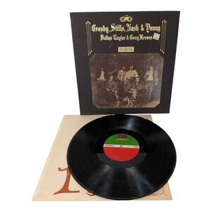Vintage Crosby Stills Nash & Young Déjà Vu Vinyl LP SD 7200 Atlantic Records